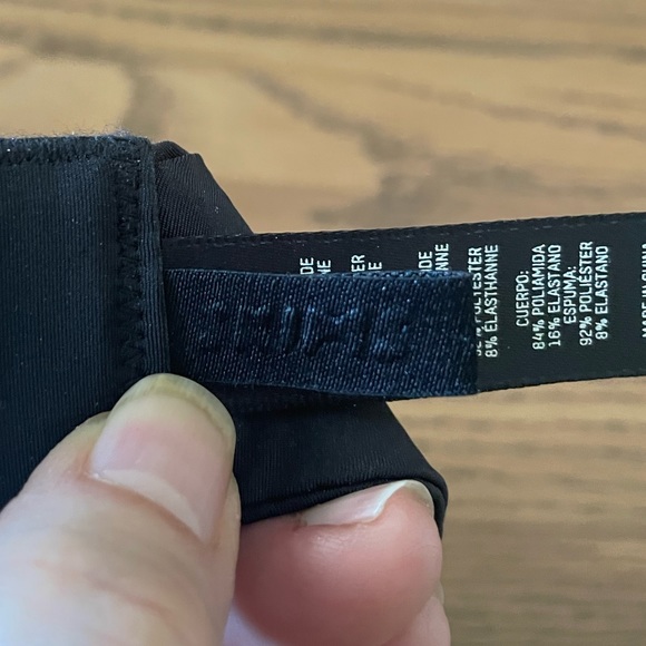 SKIMS Mesh Underwire Bra in Onyx,  38DD - Picture 4 of 6